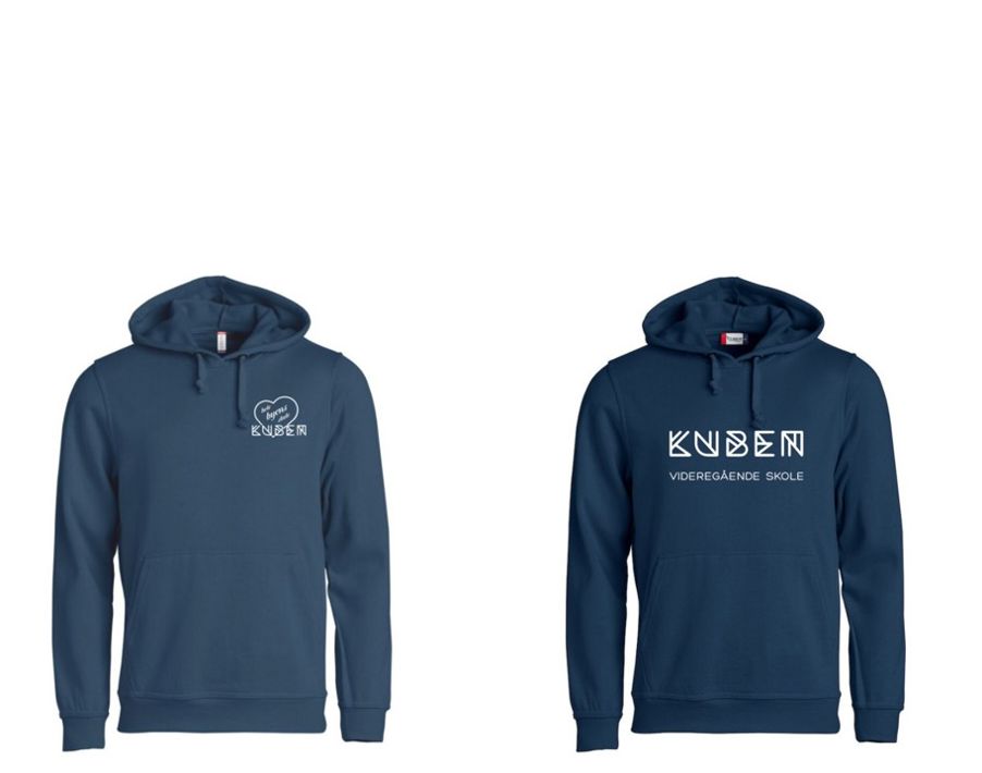 et par blå og svarte gensere