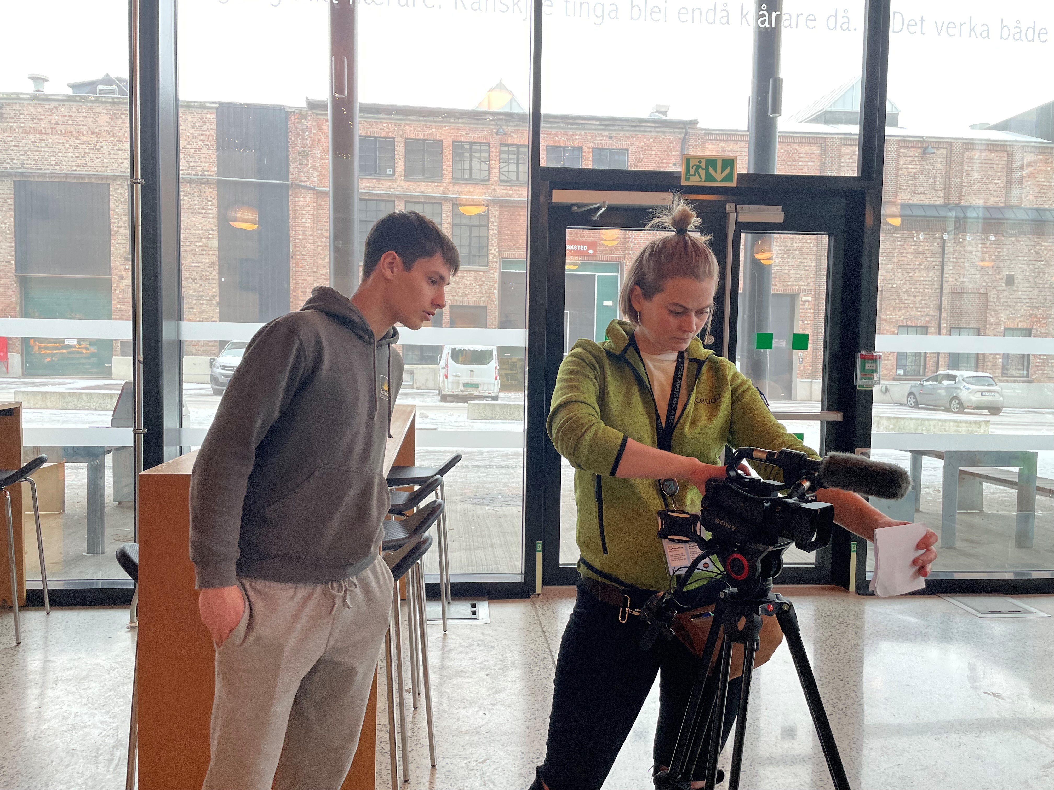 Ida fra SunMedia og Emil fra Vg1 IM.jpg