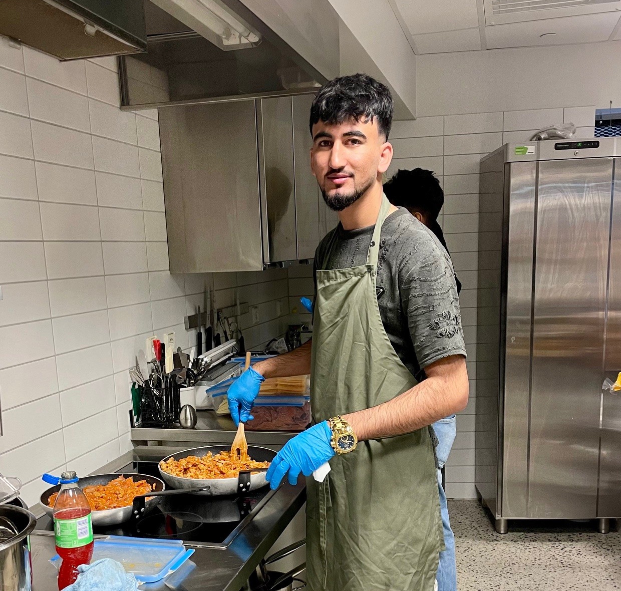 Ramazan steker kylling til toasten