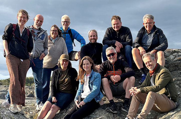 Ledergruppen på Kuben (Christian på IM mangler)