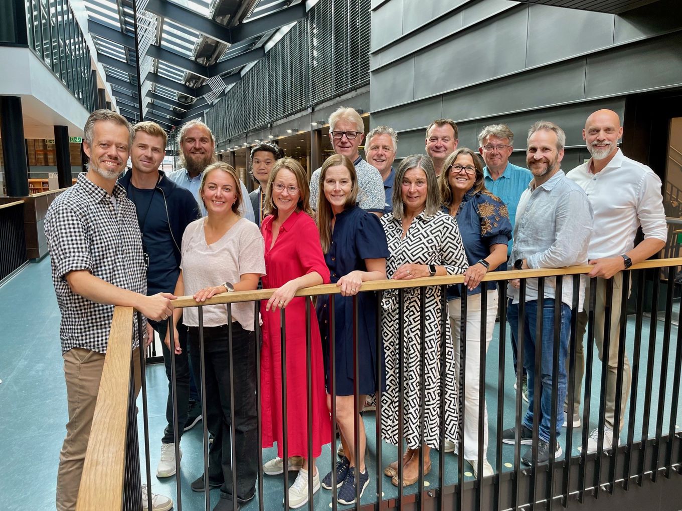 Foto: Ledergruppa pr august 2025 Ledergruppa pr august 2025