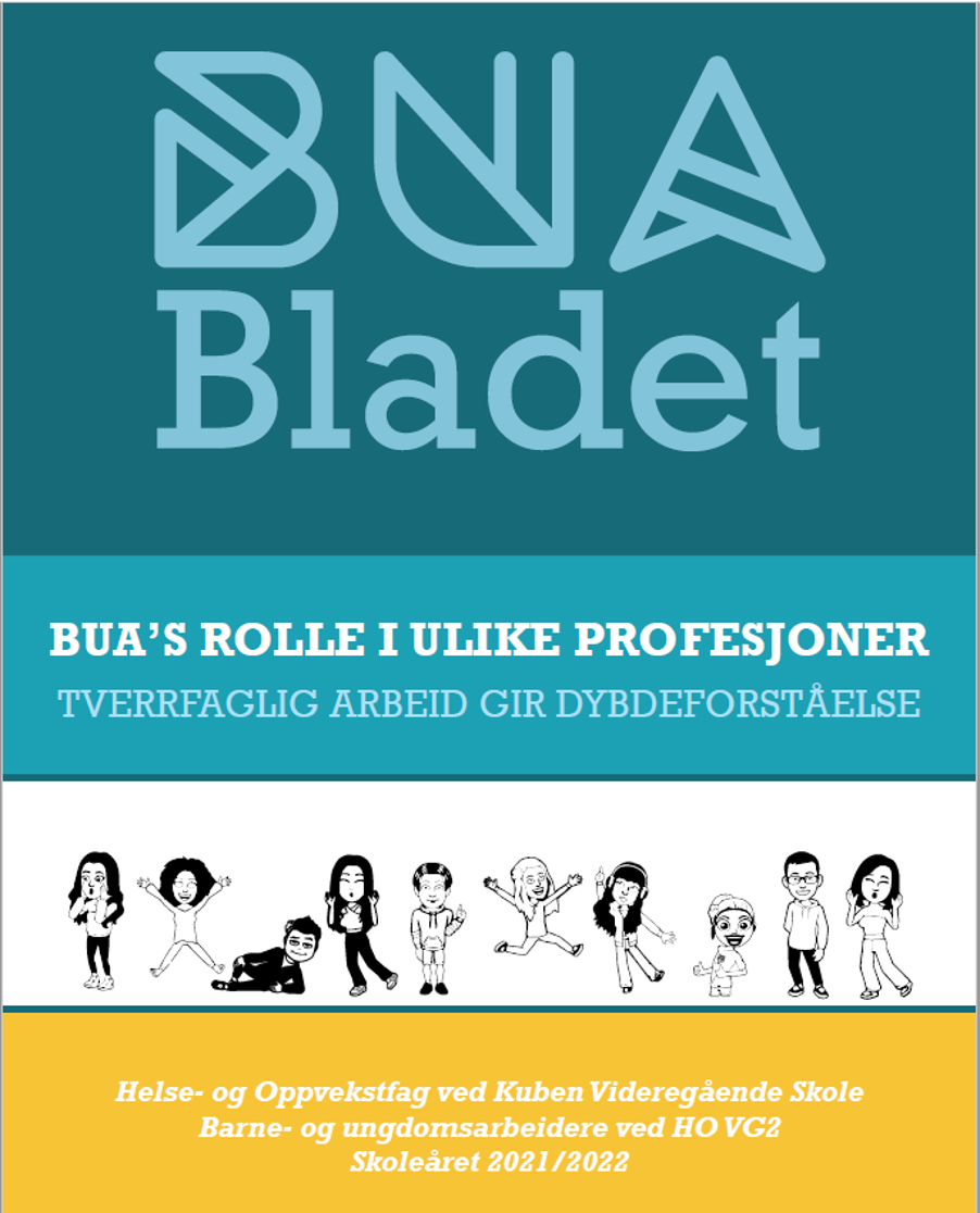 Foto: Informasjonsteknologi og medieproduksjon, Kuben vgs Forside BUA-bladet