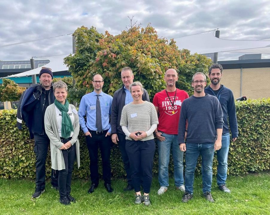 Finske, danske, nederlandske og sveitsiske lærere og koordinatorer i Roskilde