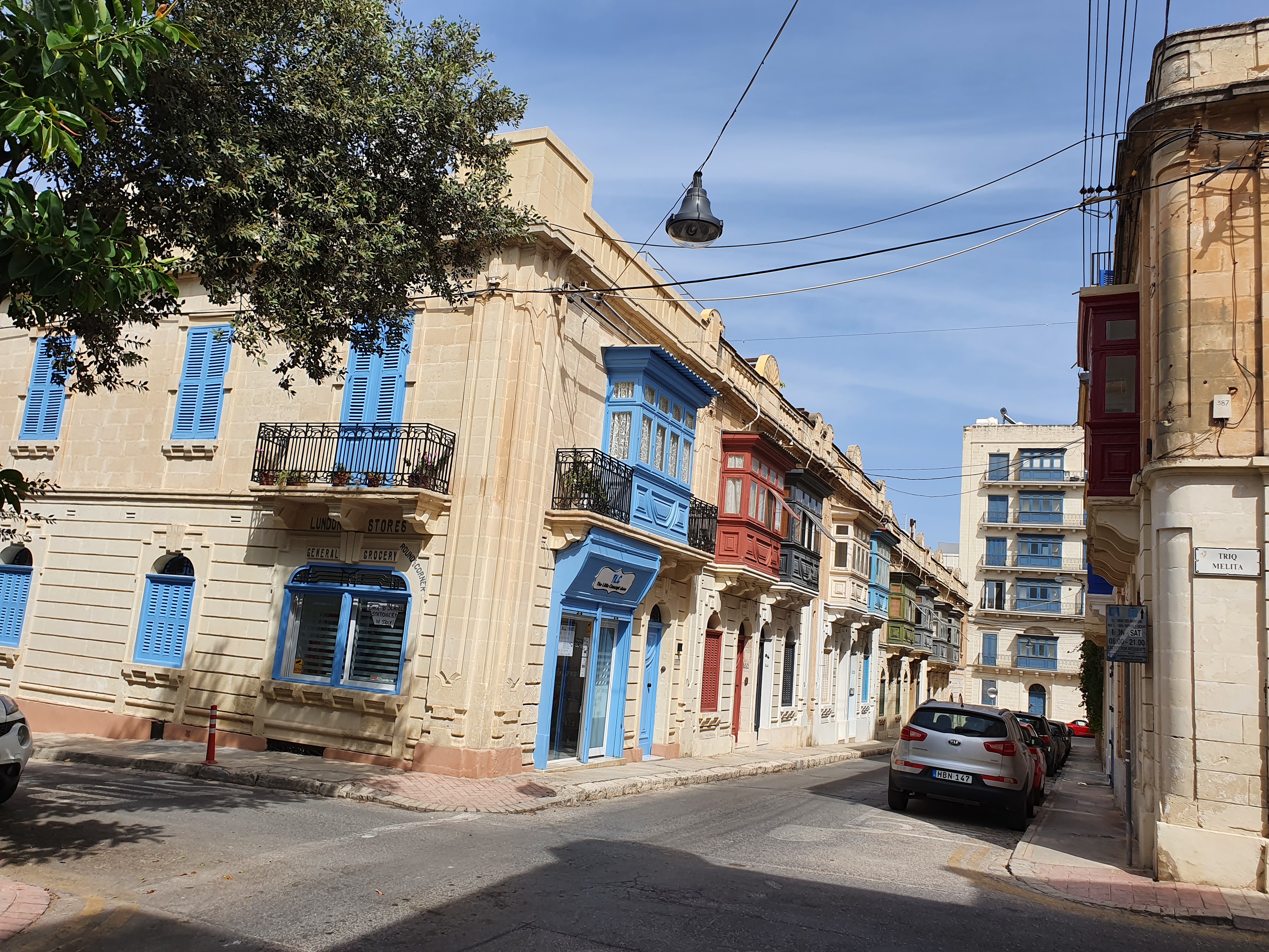 Gatehjørne i Sliema