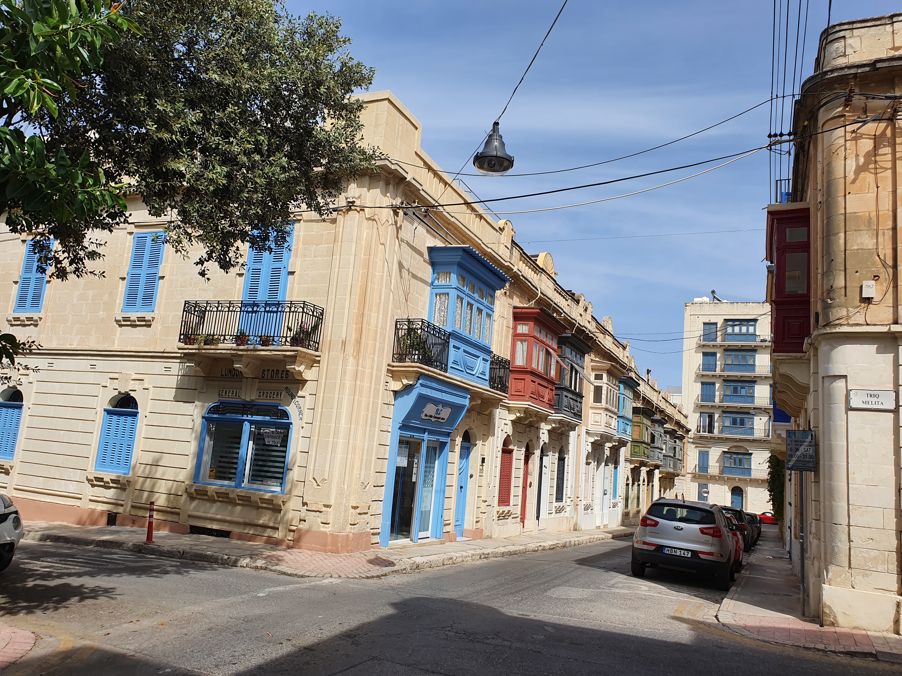 Gatehjørne i Sliema