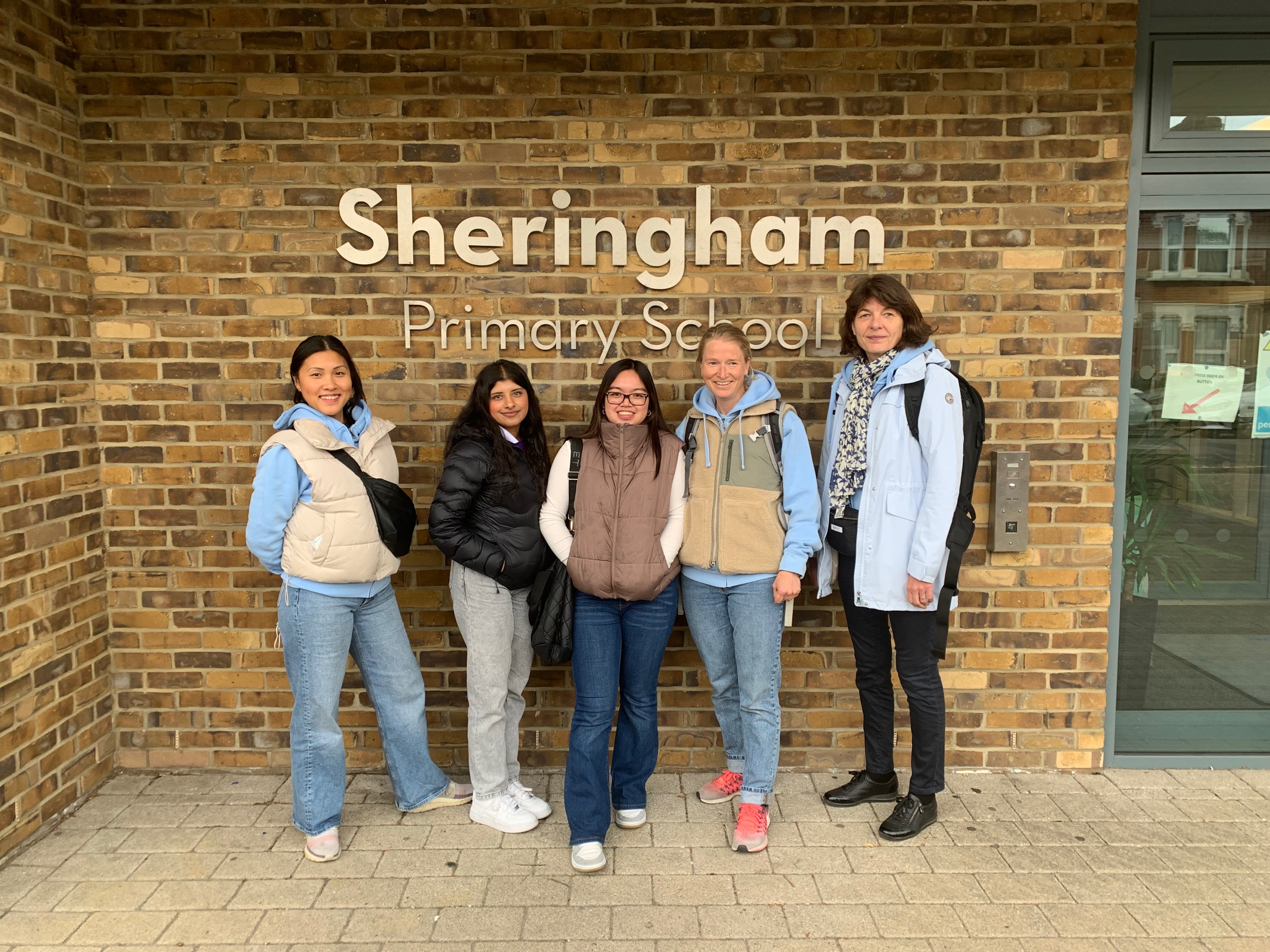 Lærere og elever London 2021