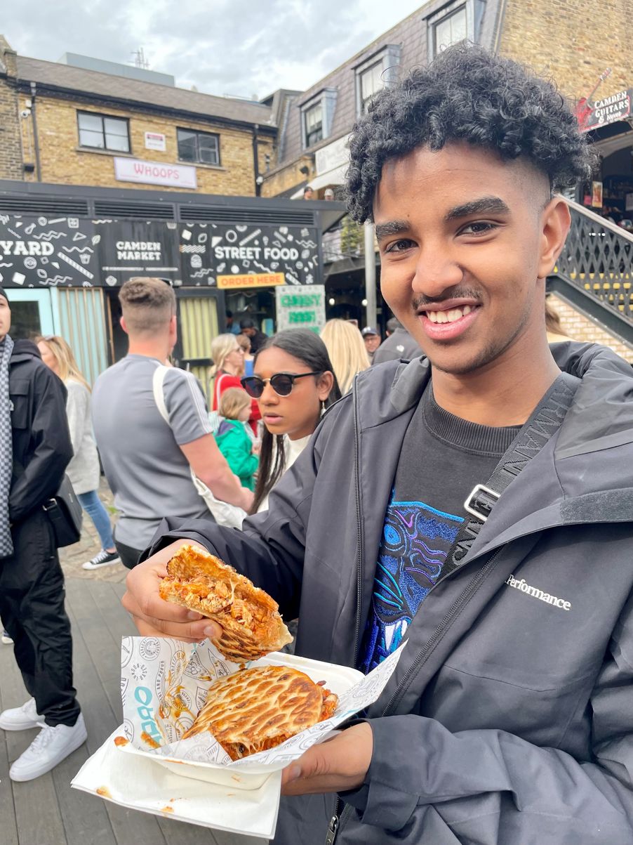 Foto: Kuben Gabriel på Camden Market, London