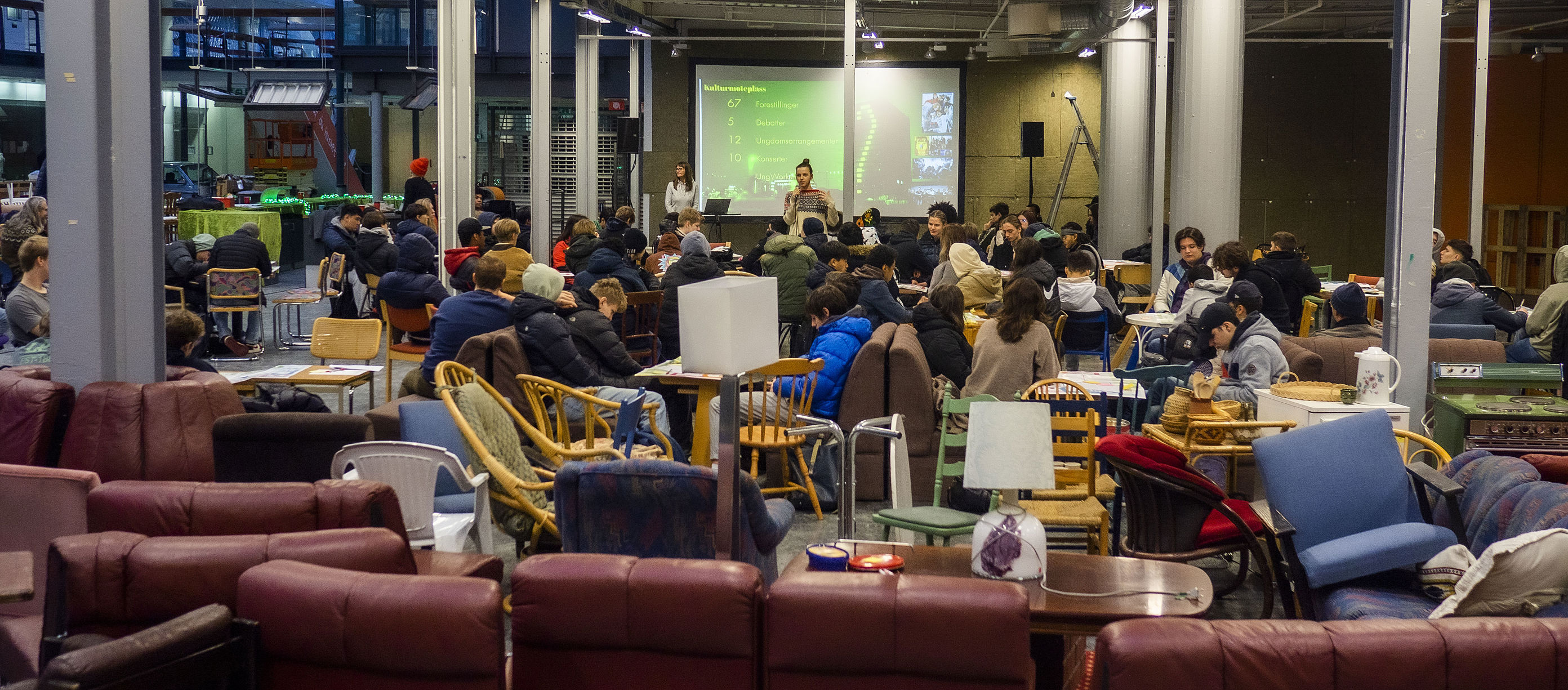 IM Vg1 på Innovasjonscamp med Nationaltheatret 1