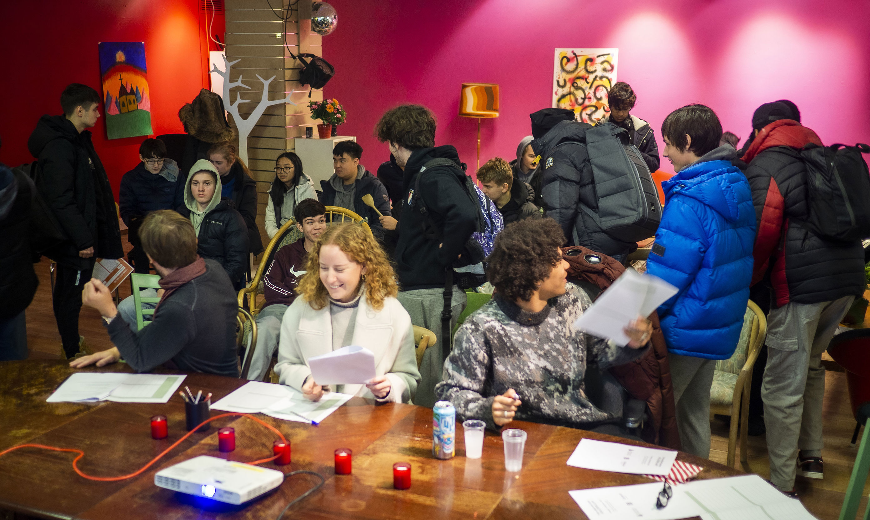 IM Vg1 på Innovasjonscamp med Nationaltheatret