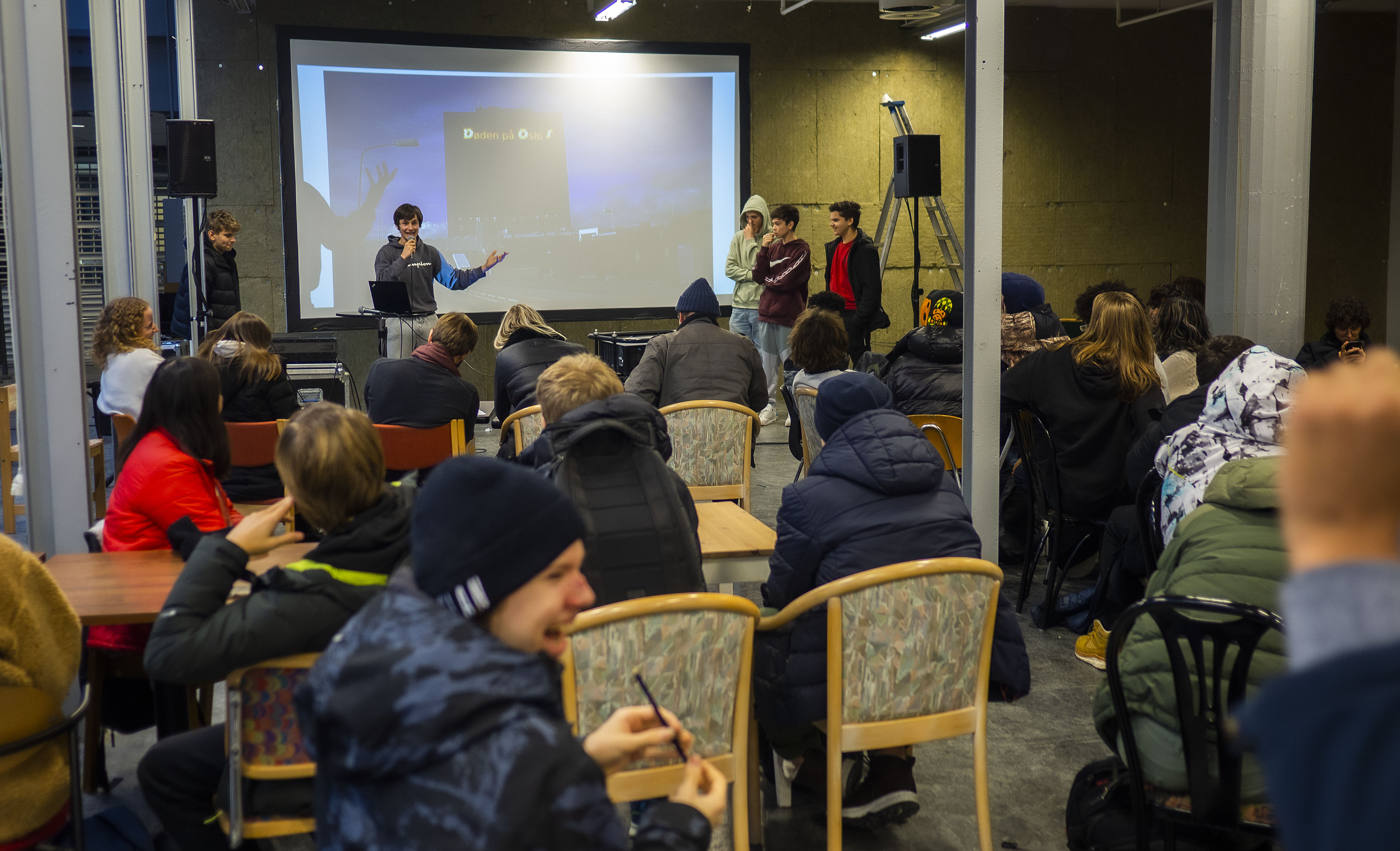 IM Vg1 på Innovasjonscamp med Nationaltheatret