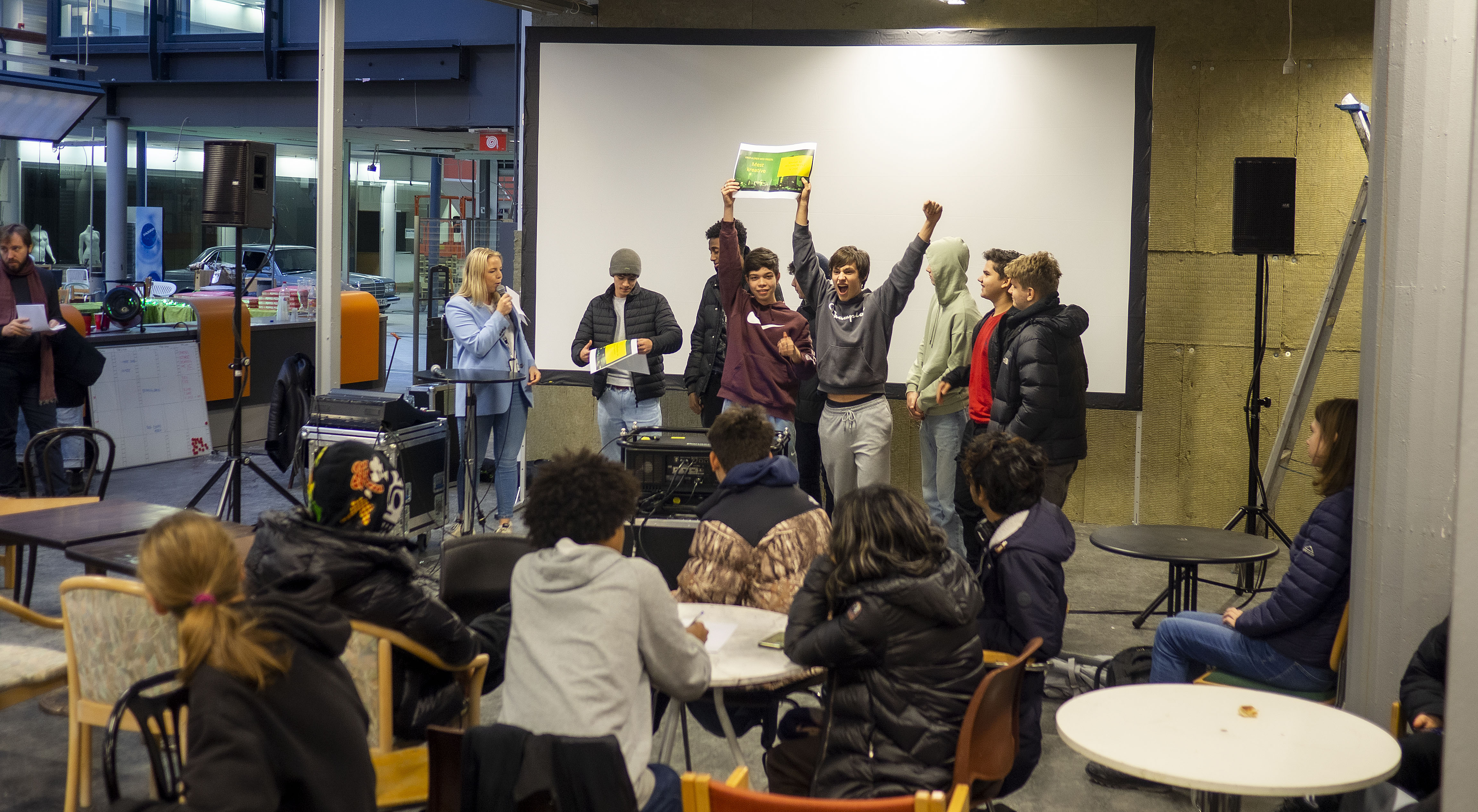 IM Vg1 på Innovasjonscamp med Nationaltheatret