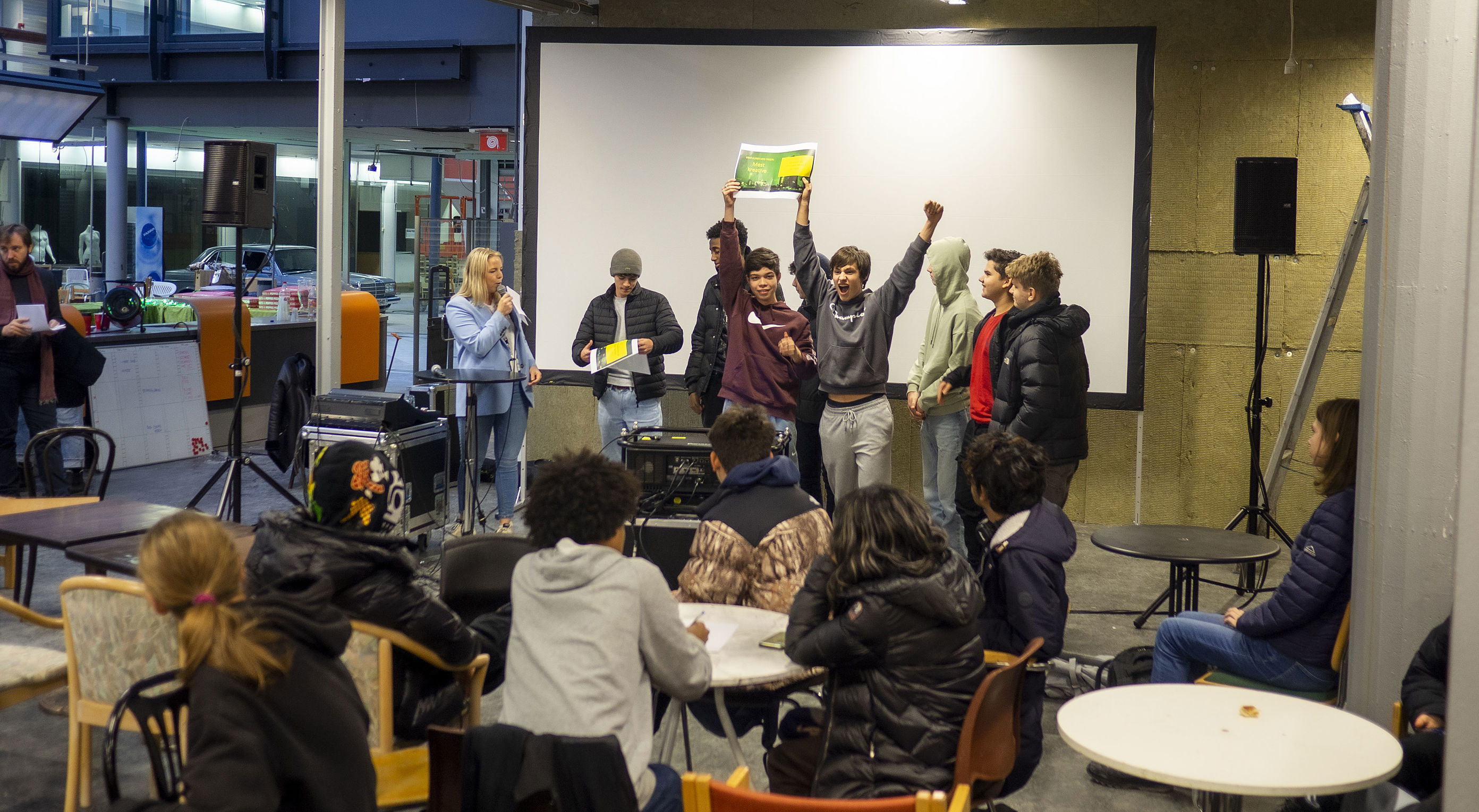 IM Vg1 på Innovasjonscamp med Nationaltheatret