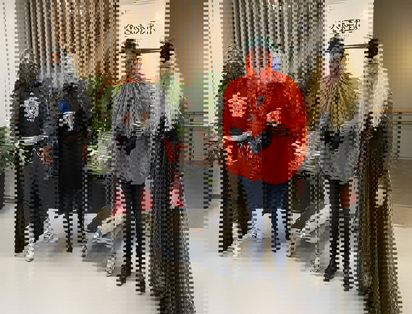 Ledergruppa på Studiespes ønsket velkommen med kakao på morgenkvisten