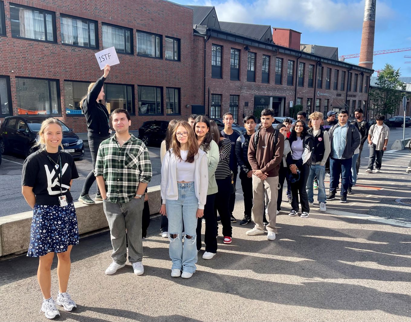 Foto: 1STF er klare for innmarsj til Bikuben 1STF er klare for innmarsj til Bikuben