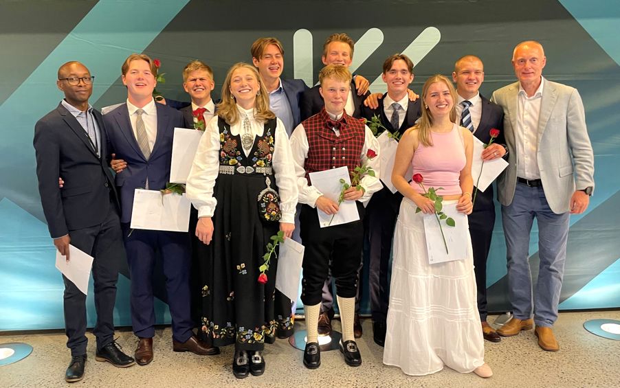 4BYSK med lærere Felix og Olav