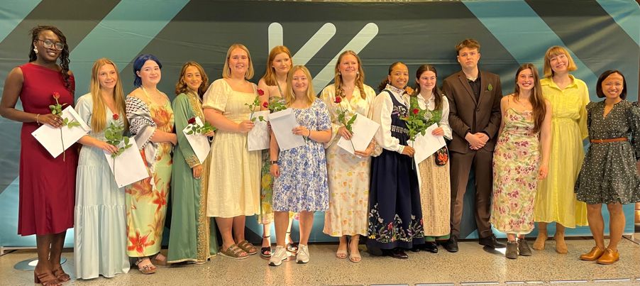 Vg4 HYSK med lærere Mette og Mysa