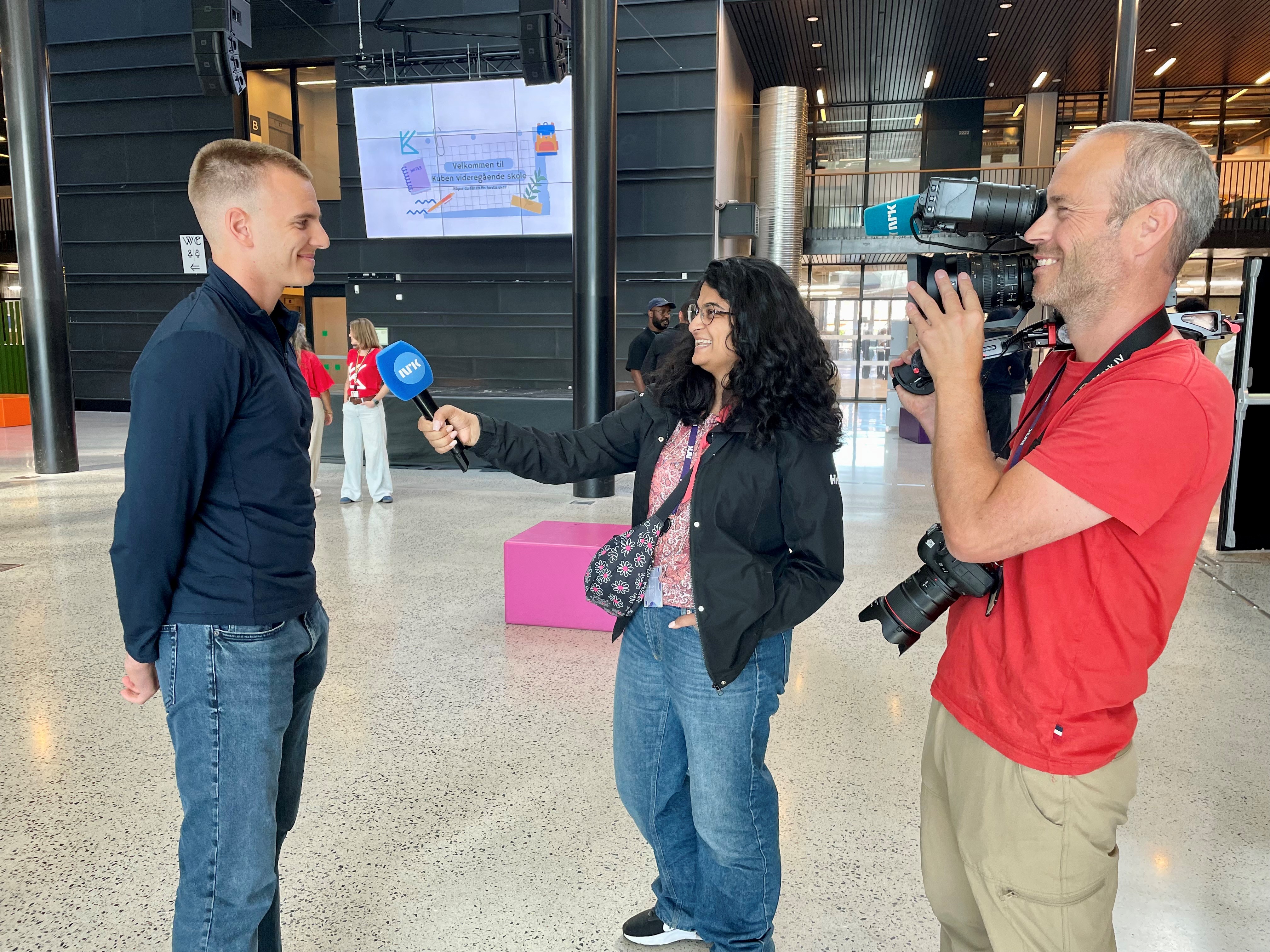 Nestleder i elevrådet, Ognjen med NRK