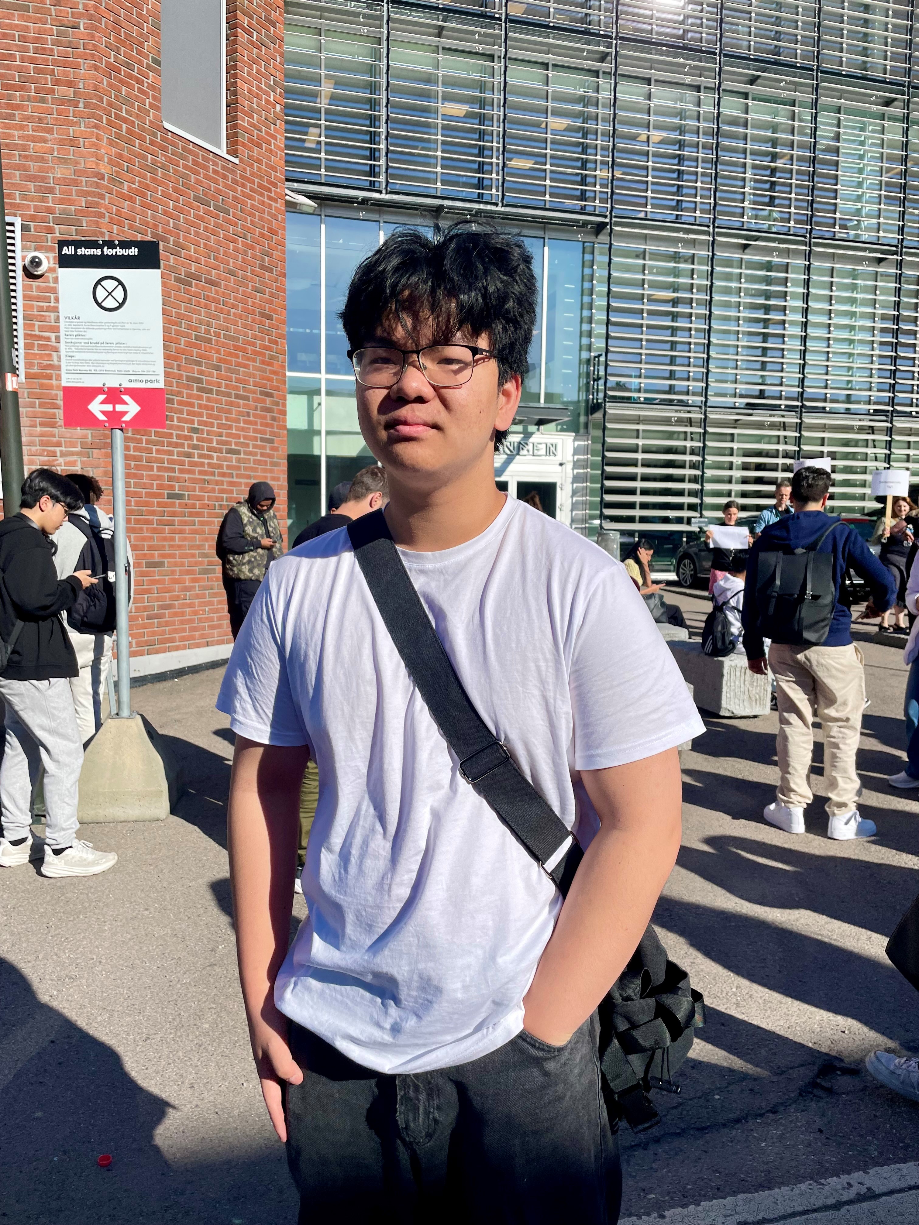 ST-elev Zixuan klar for oppstart