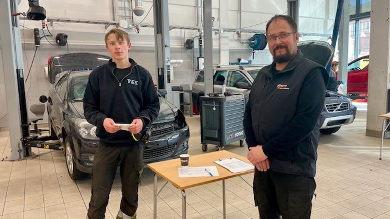 Foto: Kuben Vinner Jakob under vurderingen